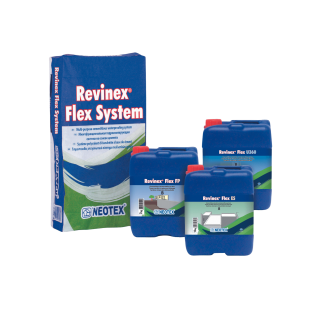 Systém Revinex Flex - cementový hydroizolačný systém